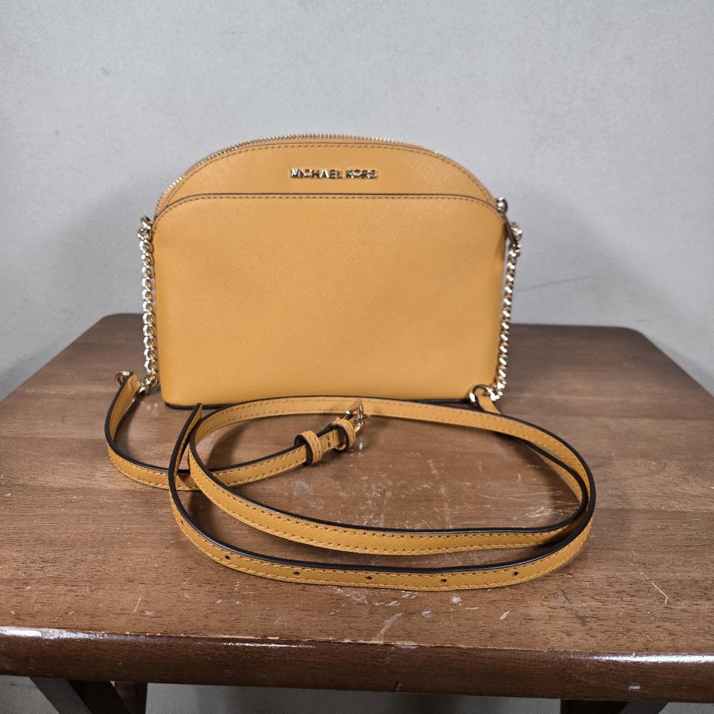 Michael Kors Mustard Crossbody Bag